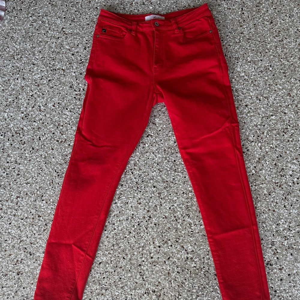 Red Women's Jeans Kan can … stretchy !